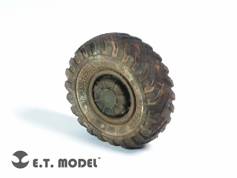 ET Model ER35-025 Russian BTR-60P APC Weighted Road Wheels For TRUMPETER 1/35