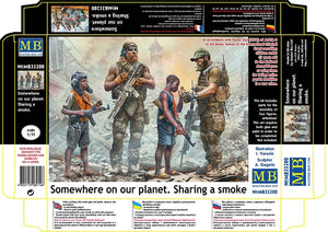 Master Box 35200 Somewhere on our planet. Sharing a smoke 1/35 – image 2