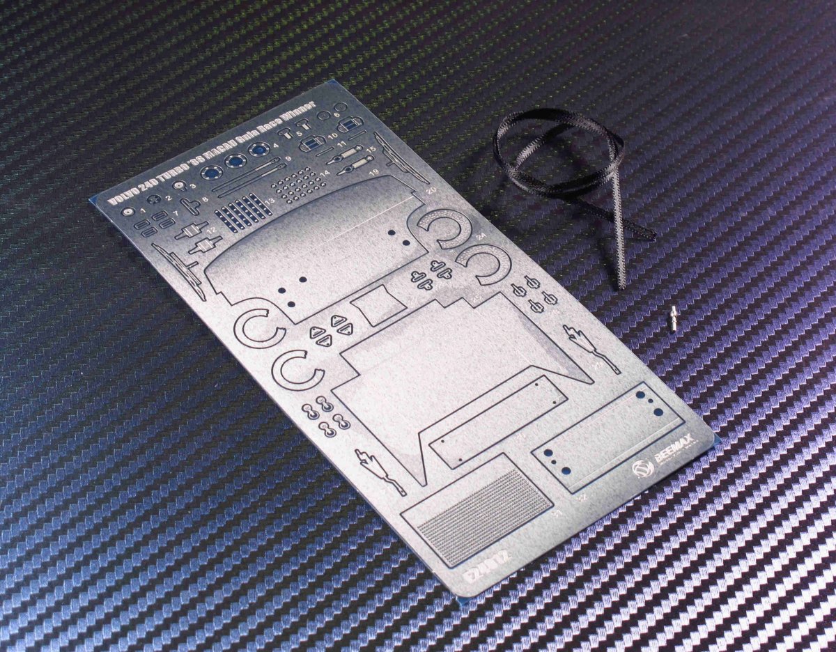 Beemax E24027 Volvo 240 Turbo [DTM] &amp;#39;85 Champion Detail-Up Parts 1/24 – image 2