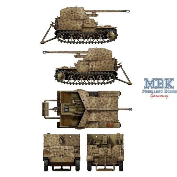 Das Werk DW35017 Pz.Sfl. Ia - 5cm Pak 38 auf gp. Mun Schlepper 1/35 – obrázek 2