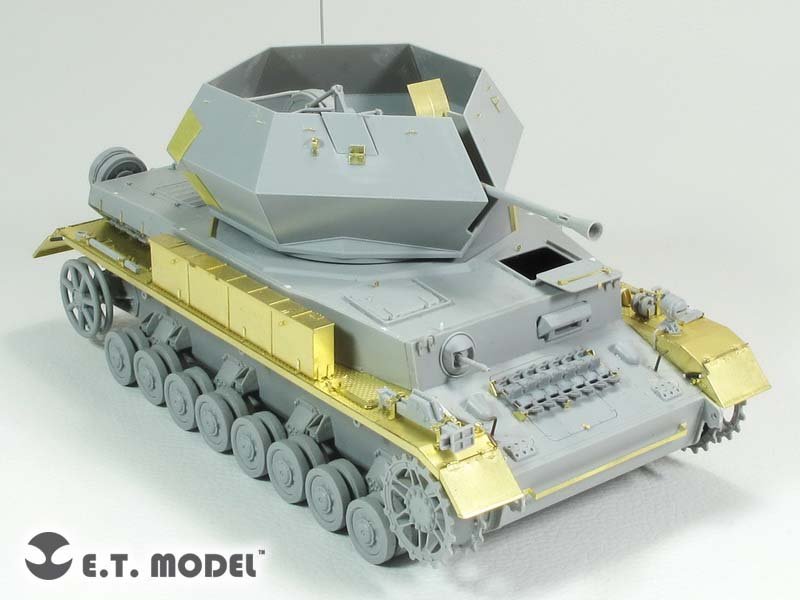 ET Model E35-171 WWII German Flakpanzer IV “Ostwind” (For DRAGON 6550) (1/35) – image 5