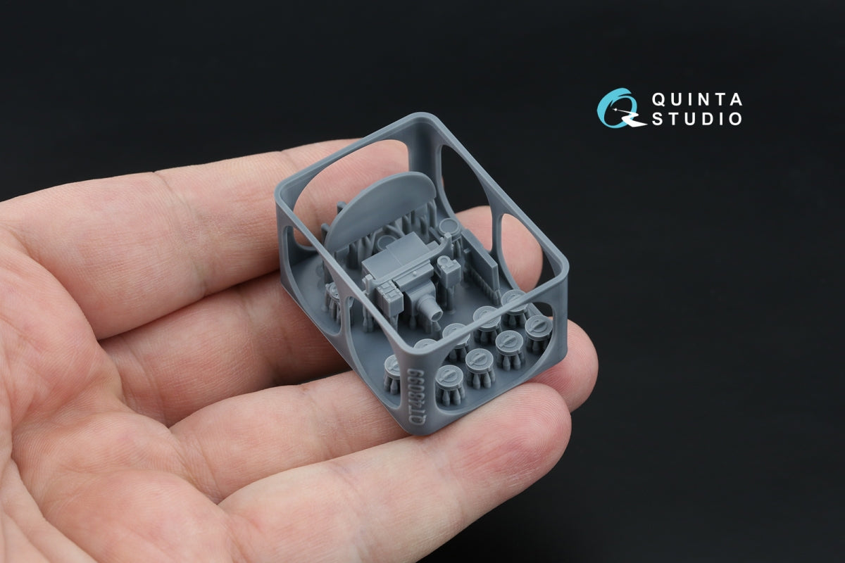 Quinta Studio QD+48574 Fairey Battle Mk.I 3D-Printed &amp;amp; colored Interior on decal paper (Trumpeter) (with 3D-printed resin parts) 1/48 – obrázek 6