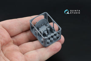 Quinta Studio QD+48574 Fairey Battle Mk.I 3D-Printed &amp;amp; colored Interior on decal paper (Trumpeter) (with 3D-printed resin parts) 1/48 – obrázek 6