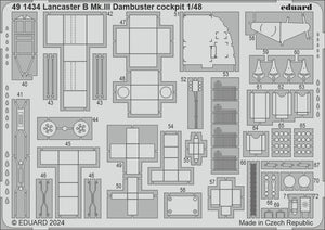 Eduard BIG49412 Lancaster B Mk. III Dambuster PART I HONG KONG MODELS 1/48 – immagine 3
