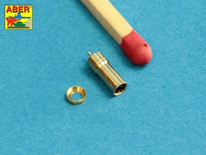 Aber 35A128 Soviet smoke Discharges system for BMP-1 902V “Tucha” with rack 1/35 – obrázek 6