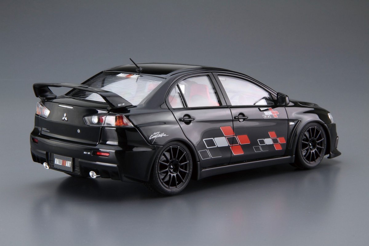 Aoshima 05544 RALLIART CZ4A LANCER EVOLUTION X 07 (MITSUBISHI) 1/24 – image 3