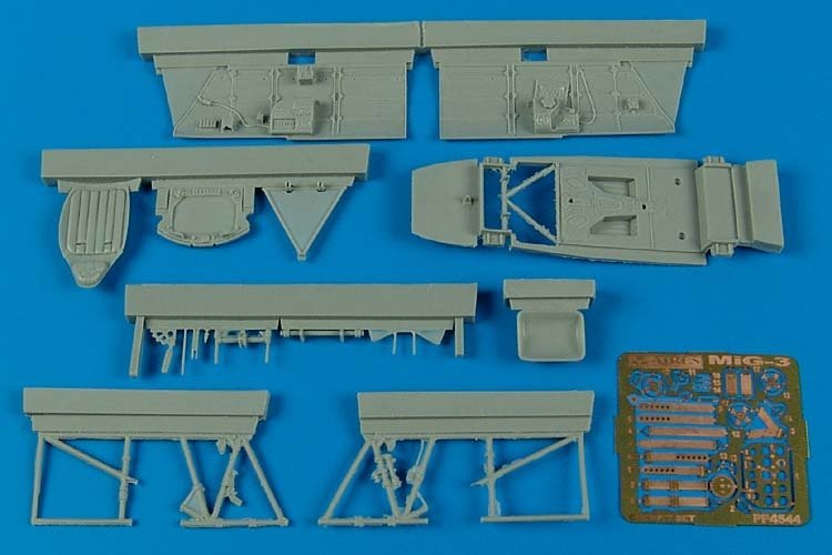 Aires 4544 MiG-3 cockpit set 1/48 Trumpeter