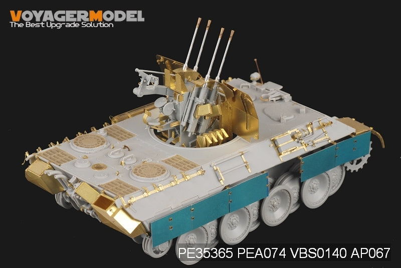 Voyager Model PE35365 WWII German Flak Panther Ausf D /w Flak 38 For DRAGON 6626 1/35 – Bild 3
