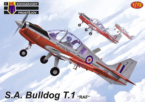 Kovozavody Prostejov KPM0298 SA Bulldog T.1 “RAF” 1/72