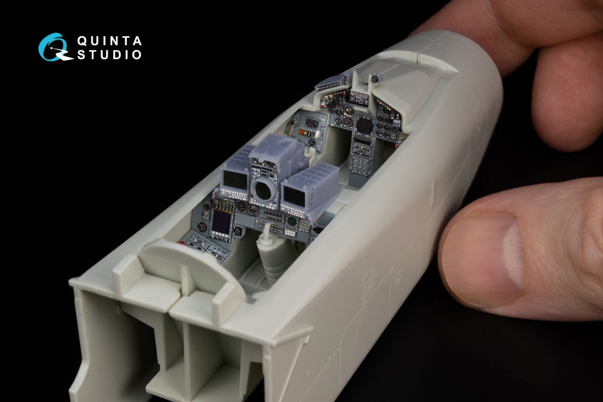 Quinta Studio QD+48264 Tornado ECR Italian 3D-Printed &amp;amp; colored Interior on decal paper (Revell) (with 3D-printed resin parts) 1/48 – Bild 18