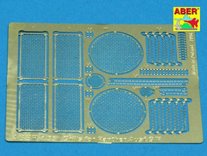 Aber 35G02 Grilles for German tank PzKpfw V Ausf.G/F Panther (Sd.Kfz.181) (1/35)