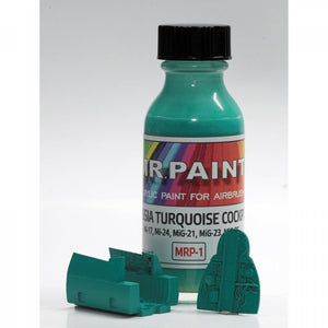 MR. Paint MRP-001 Russia Turquoise cockpit Mi-17/24, MIG-21/23/25/31 30ml – zdjęcie 4
