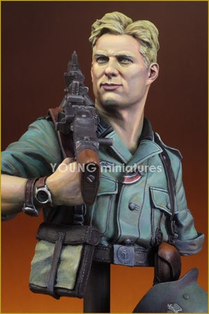 Young Miniatures YM1829 GERMANMG34 GUNNER 1941 1/10 – obrázek 10