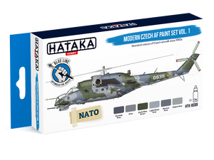 Hataka Hobby HTK-BS89 Modern Czech AF paint set vol. 1 (6x17ml) – image 2