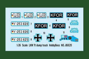 Hobby Boss 85520 LKW 7t dump truck 1/35 – Bild 4
