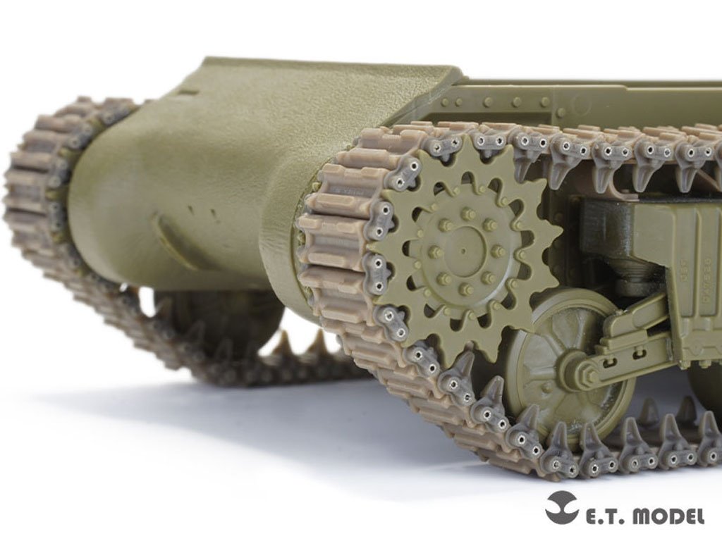 ET Model P35-084 WWII US ARMY M4 Sherman T49 Workable Track (3D Printed) 1/35 – immagine 6