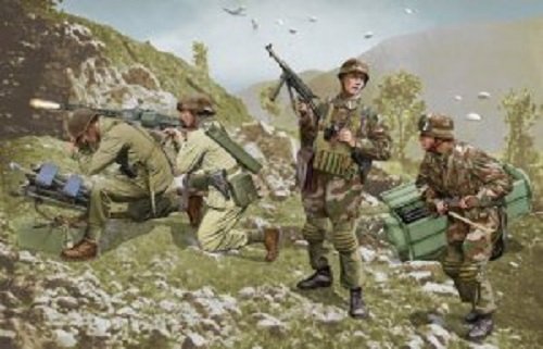 Dragon 6743 German Brandenburg Troops, Leros 1943 (4 Figures Set) 1/35 – image 2