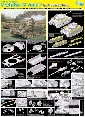 Dragon 6575 Pz.Kpfw.IV Ausf.J Last Production 1/35 – image 2