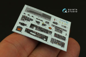 Quinta Studio QD48055 F-4J 3D-Printed &amp;amp; colored Interior on decal paper (for ZM SWS kit) 1/48 – image 5
