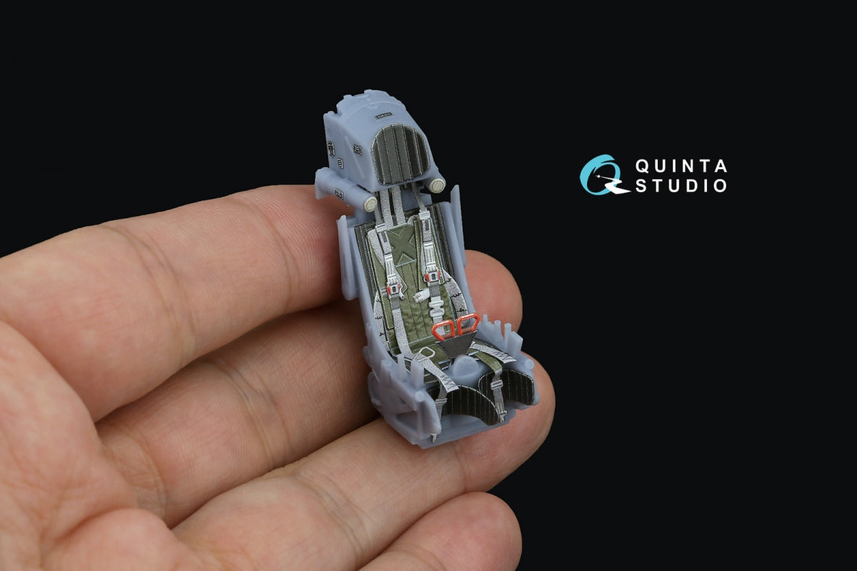 Quinta Studio QR+32038 K-36DM Series2 (early) ejection seat (for MiG-29, MiG-31, Su-27, Su-33 aircraft until 2007) (All kits) 1/32 – immagine 6