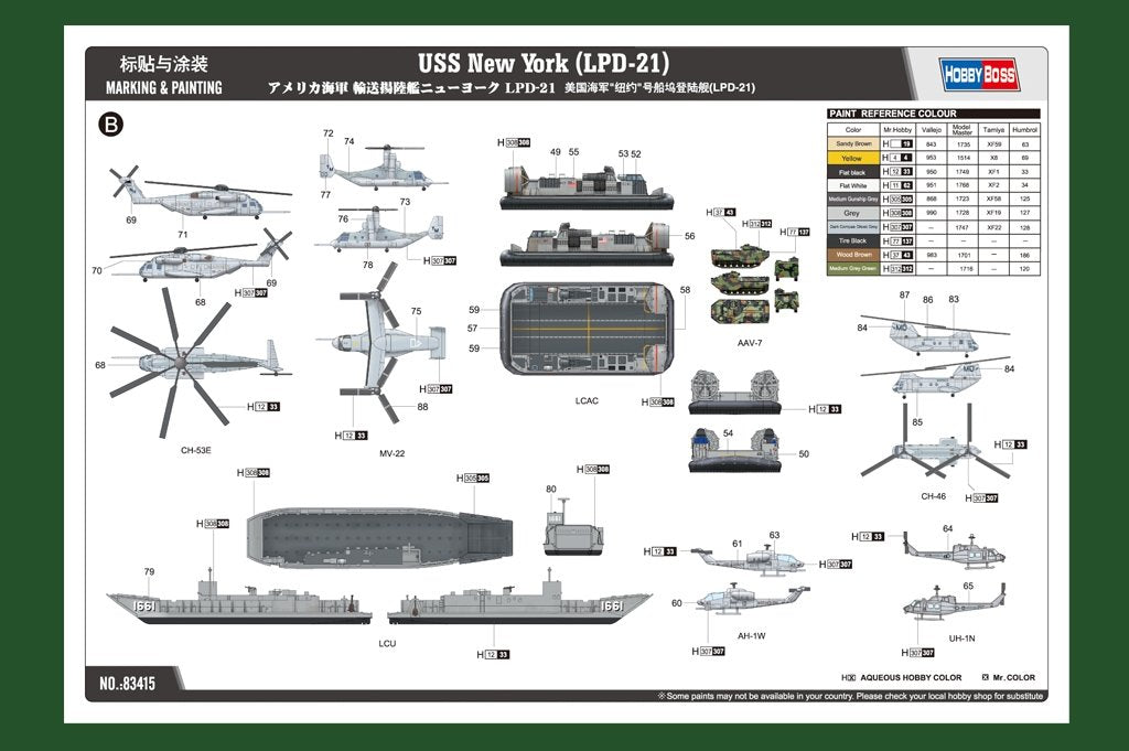 Hobby Boss 83415 USS Forrest Sherman DDG-98 1/700 – obrázek 9