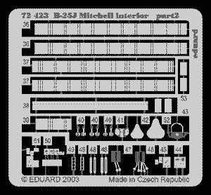 Eduard BIG7201 B-25J 1/72 HASEGAWA – imagen 6