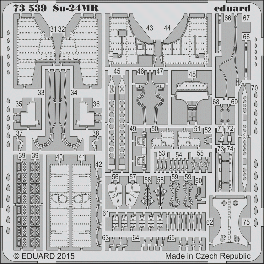 Eduard 73539 Su-24MR 1/72 TRUMPETER – Bild 2