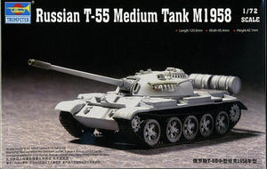 Trumpeter 07282 T-55 Medium Tank M1958 1/72