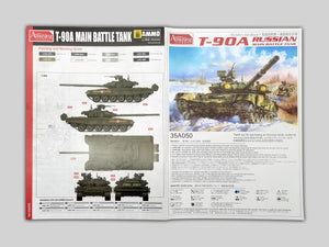 Amusing Hobby 35A050 Russian Main Battle Tank T-90A FULL INTERIOR 1/35 – image 3