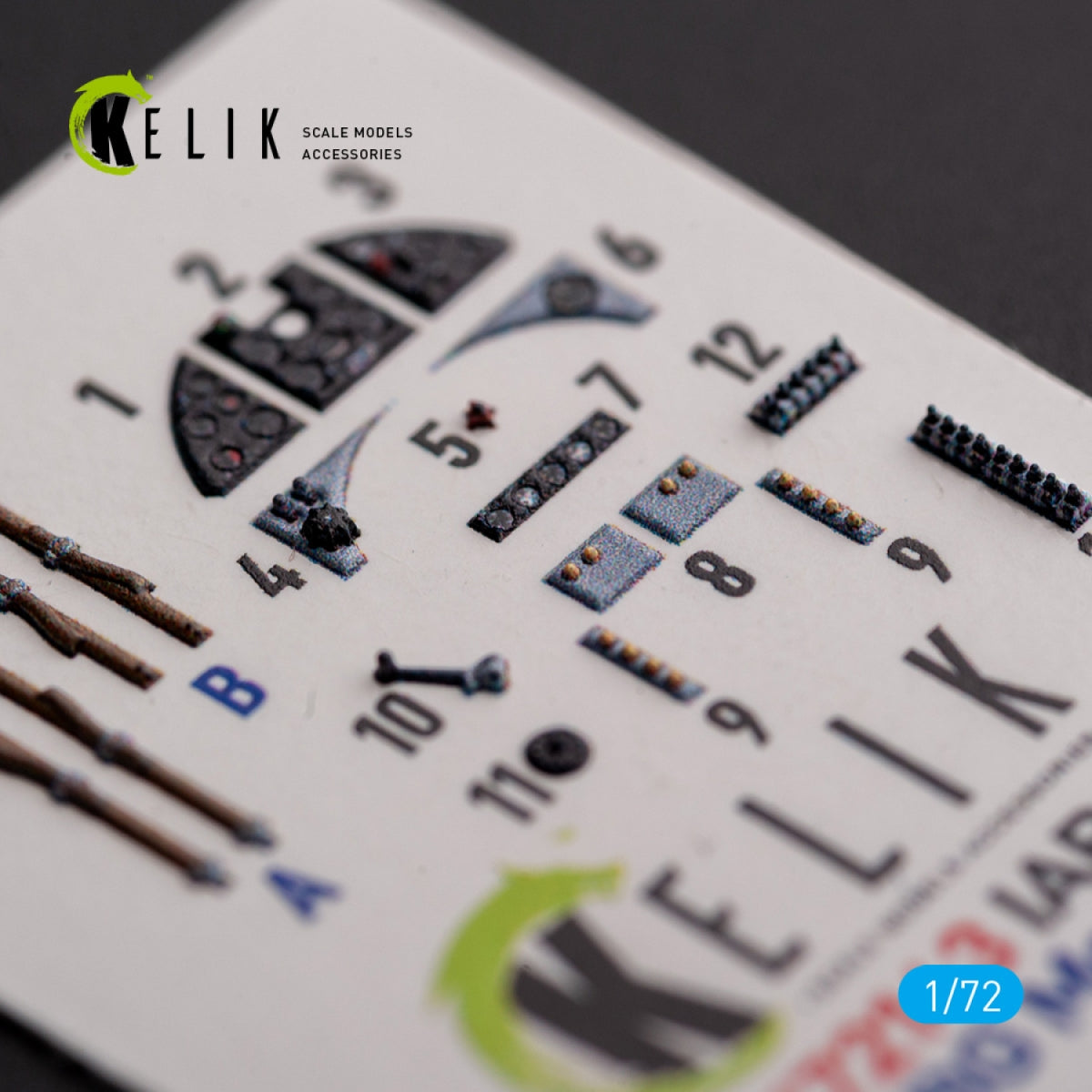 KELIK K72143 IAR.81c - interior 3D decals for IBG Models kit 1/72 – immagine 5