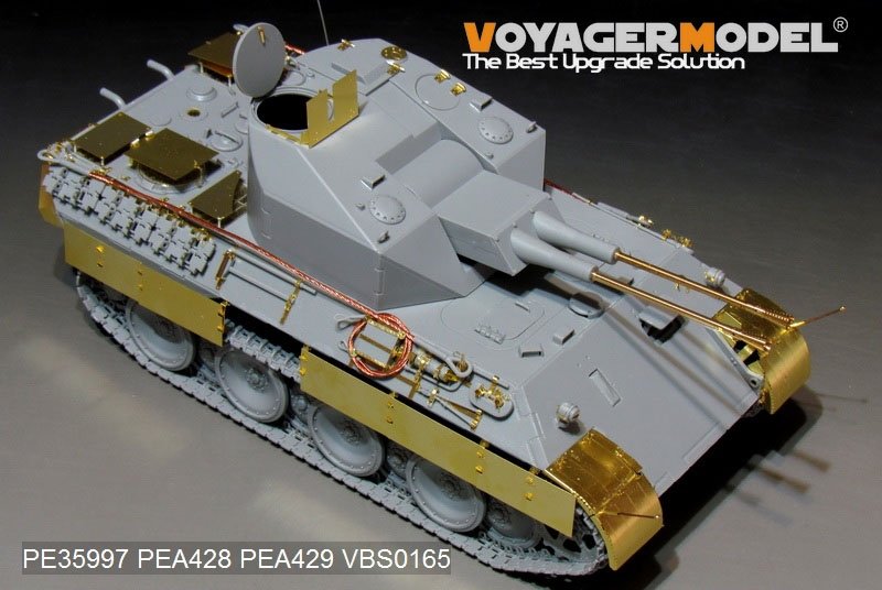Voyager Model PE35997 WWII German FlaKPanzer V COELIAN Basic For TAKOM 2105 1/35 – obrázek 11