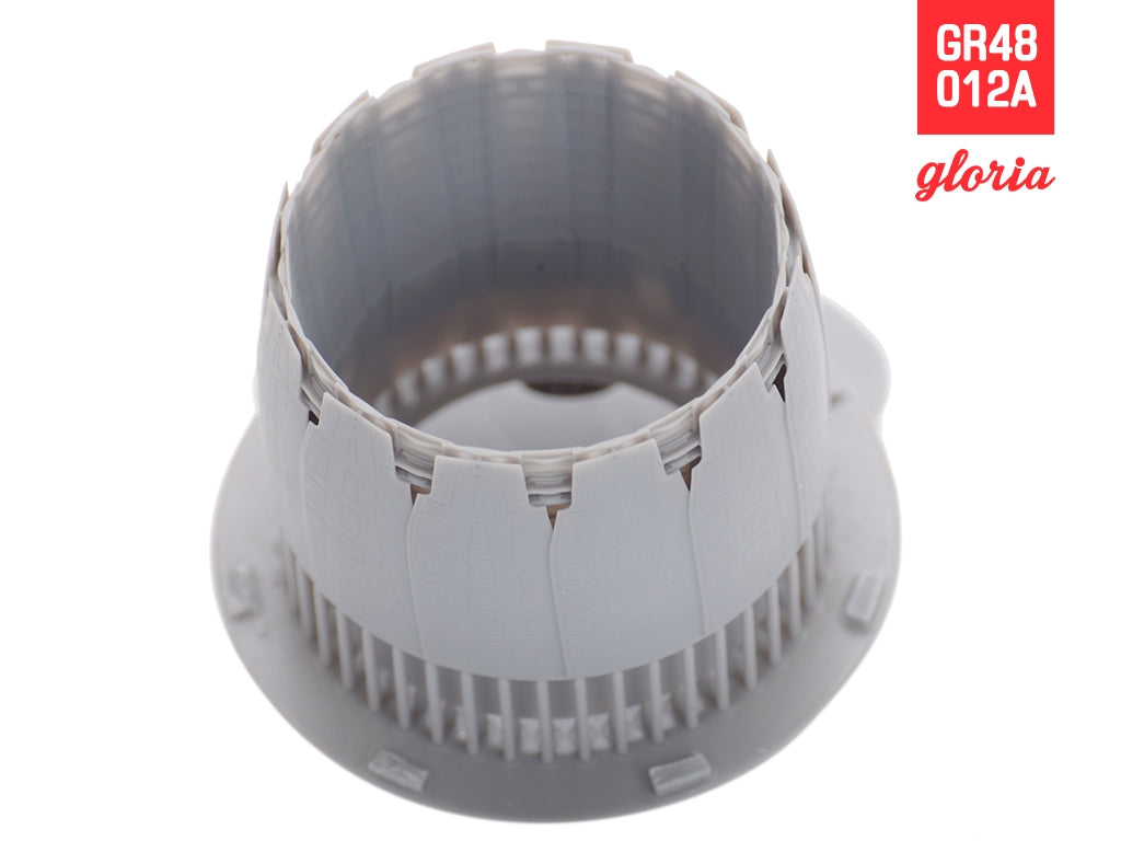 Gloria GR48012A F-16CJ F110-GE Exhaust Nozzle &amp;amp; Afterburner OPEN TAMIYA 1/48 – image 5
