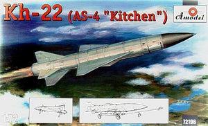 A-Model 72196 Raduga X-22 ( Kh-22) AS-4 &amp;#39;Kitchen&amp;#39; Soviet Large Long-Range Anti-Ship Missile 1/72