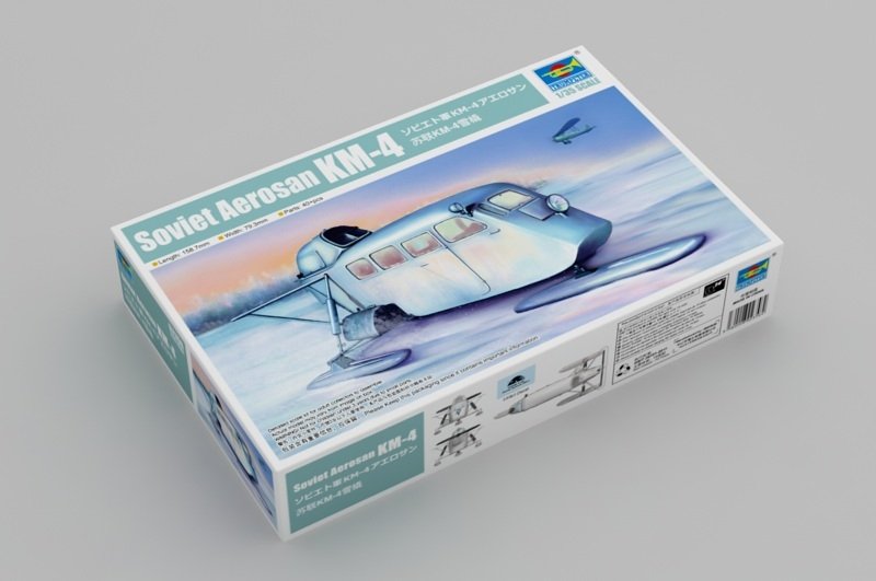 Trumpeter 02356 Soviet Aerosan KM-4 1/35 – image 2