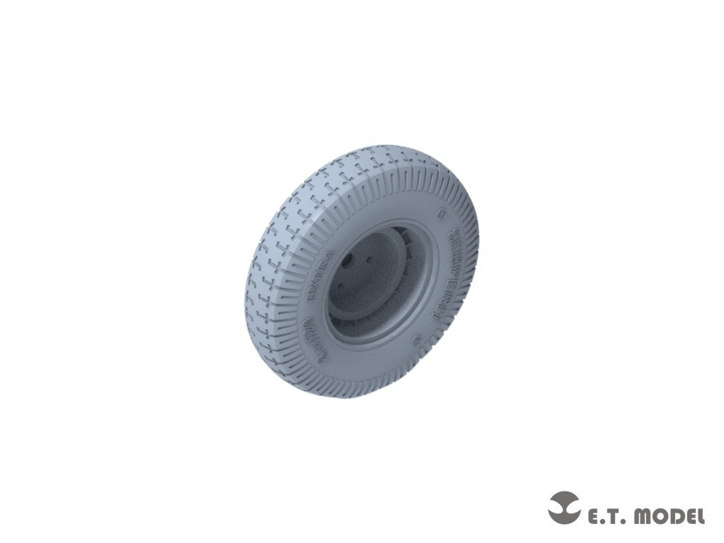 ET Model P35-105 WWII German Sd.Kfz.234 Large Diameter Weighted Wheels Type.5 1/35 – Bild 5