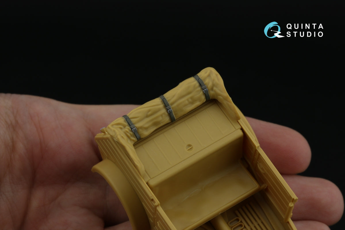 Quinta Studio QD+35143 Kubelwagen Type 82 3D-Printed &amp;amp; colored Interior on decal paper (Hero) (with 3D-printed resin parts)1/35 – image 9
