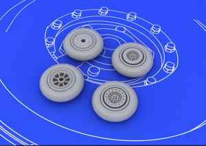 Eduard 672007 MiG-15 wheels 1/72 (EDUARD) – image 4