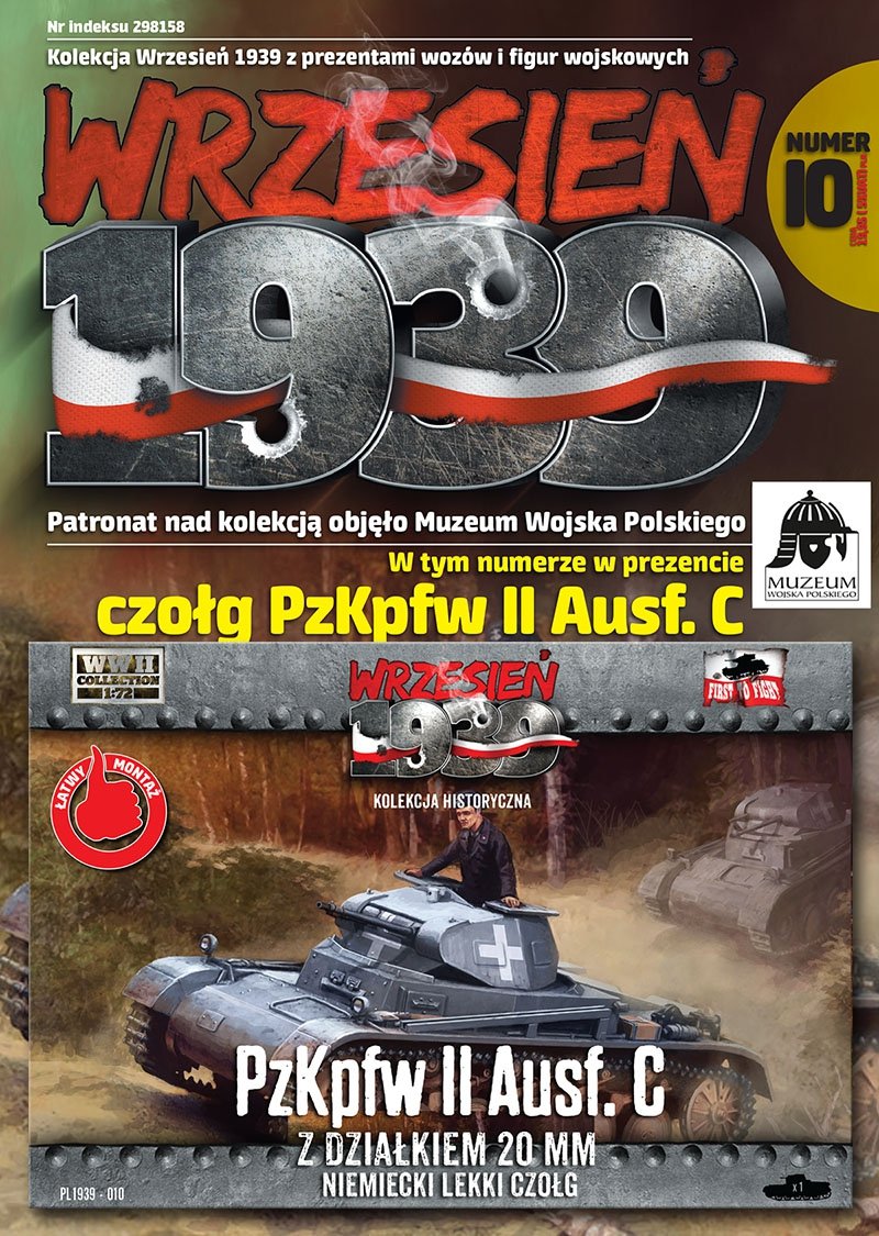 Premier à combattre PL010- PzKpfw IIC (1/72)