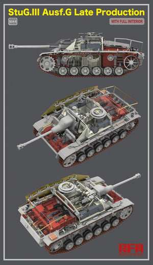 Rye Field Model 5088 StuG.III Ausf.G Late Production with full interior 1/35 – image 5