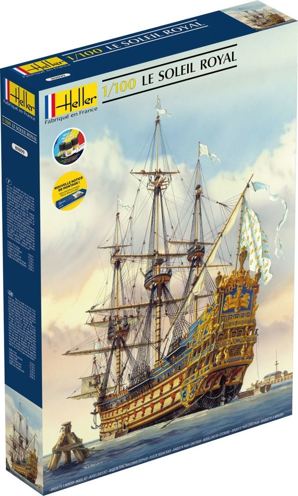 Heller 58899 Starter Kit - Solei Royal 1/100 – zdjęcie 4