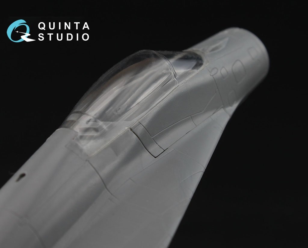 Quinta Studio QC72002 MiG-29 vacuformed clear canopy 2 pcs (for 7278, 7309 Zvezda kit) 1/72 – image 6