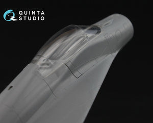Quinta Studio QC72002 MiG-29 vacuformed clear canopy 2 pcs (for 7278, 7309 Zvezda kit) 1/72 – image 6