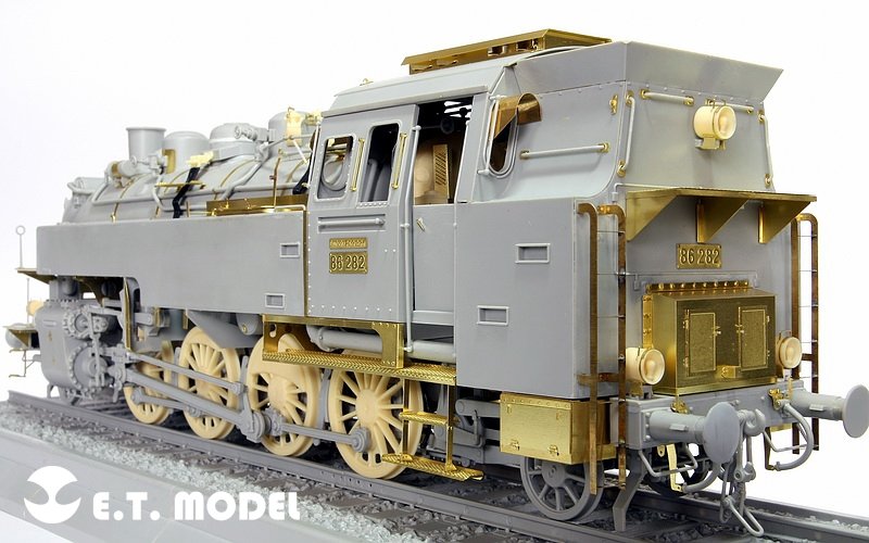 ET Model A35-001 Steam Locomotive BR86 DRG For TRUMPETER 00217 1/35 – obrázek 2