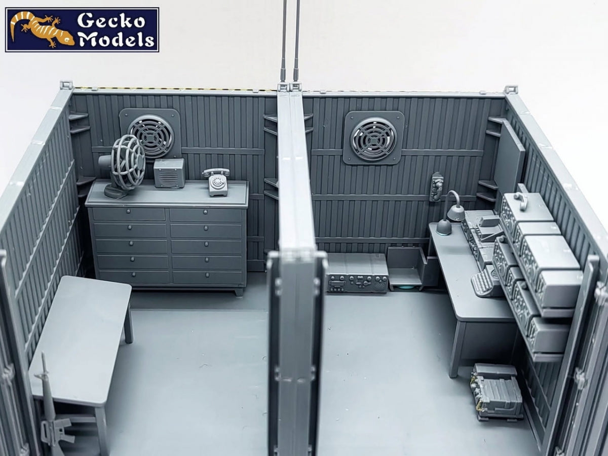 Gecko Models 35GM0119 US Military Base Temporary Command Station (Vietnam War Era) 1/35