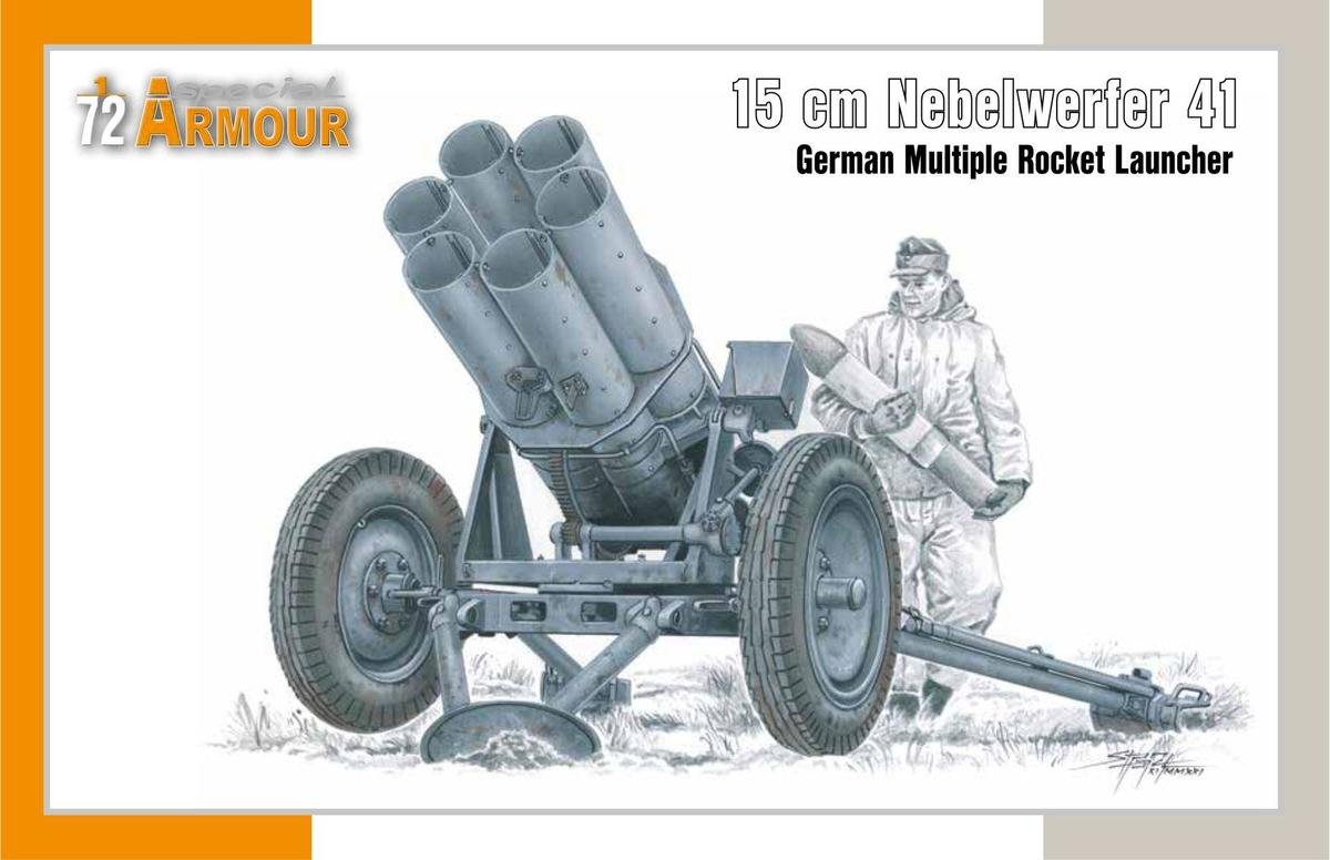 Special Armor 72026 15 cm Nebelwerfer 41 &amp;#39;German Multiple Rocket Launcher&amp;#39; 1/72