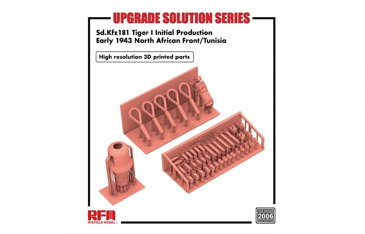 Rye Field Model 2006 TIGER I UPGRADE SOLUTION 1/35 – imagen 3