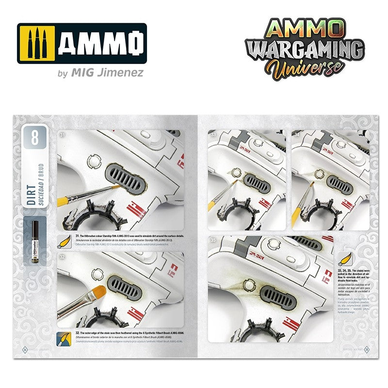 Ammo of Mig 6927 AMMO WARGAMING UNIVERSE Book 08 - Aircraft and Spaceship Weathering (English, Castellano, Polish) – image 3