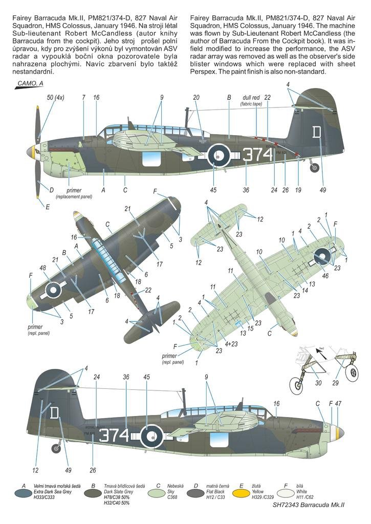 Special Hobby 72343 Fairey Barracuda Mk. II Pacific Fleet 1/72 – image 6