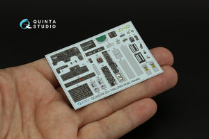 Quinta Studio QD32078 OV-10A (USN version) 3D-Printed &amp;amp; colored Interior on decal paper (KittyHawk) 1/32 – Bild 3