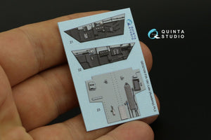 Quinta Studio QD32109 F/A-18C Late 3D-Printed &amp;amp; colored Interior on decal paper (Academy) 1/32 – image 6